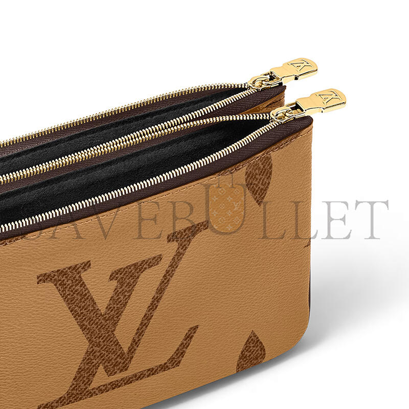 LOUIS VUITTON DOUBLE ZIP POCHETTE M69203 (20*12.5*3cm) LOUIS VUITTON DOUBLE ZIP POCHETTE M69203 (20*12.5*3cm)